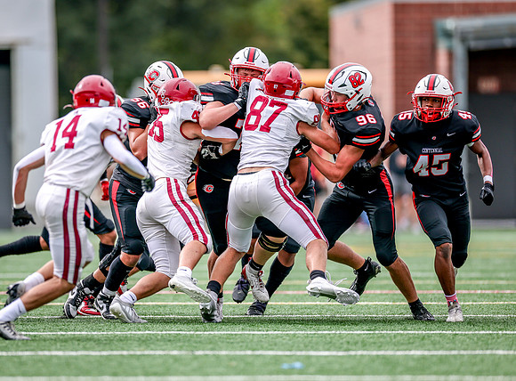 Centennial vs Maple Grove JV Football 83