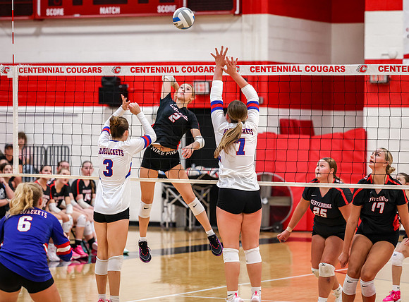 1502 Centennial vs Cambridge-Isanti Girls JV Volleyball