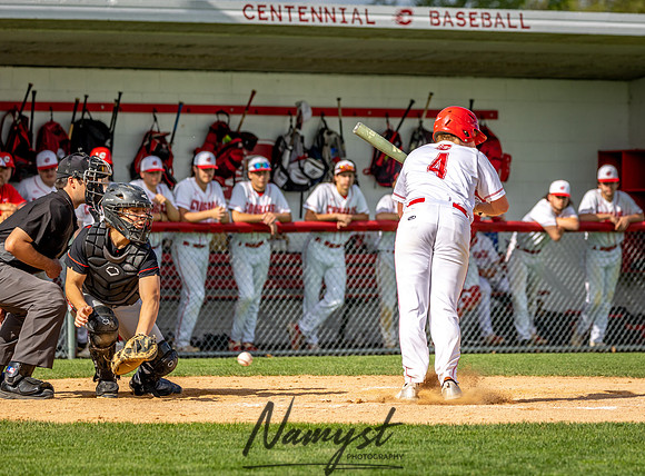 Centennial vs Duluth East Varsity Baseball 256