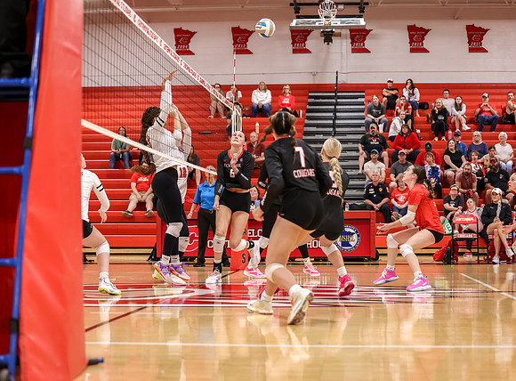 Centennial vs Coon Rapids Girls Varsity Volleyball 149