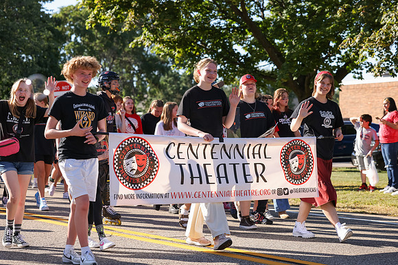 Centennial Homecoming Parade 90
