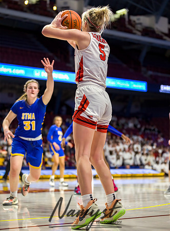 Centennial vs STMA Girls Basketball - State Tournament 073
