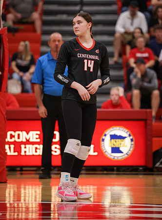 Centennial vs Hopkins Girls Varsity Volleyball 55