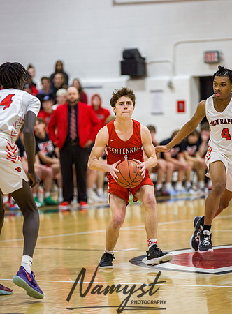 Centennial vs Coon Rapids Boys Varsity Basketball 010