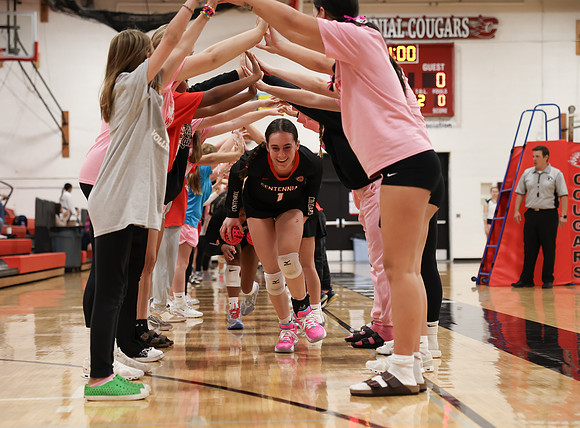 Centennial vs Champlin Park Girls Varsity Volleyball 1