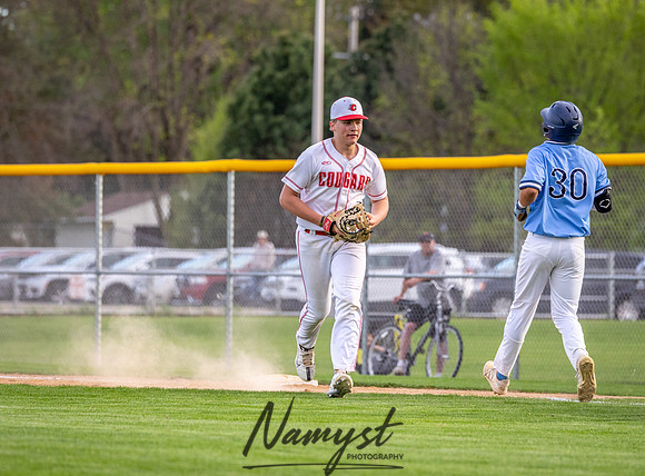 Centennial vs Blaine Varsity Baseball 459