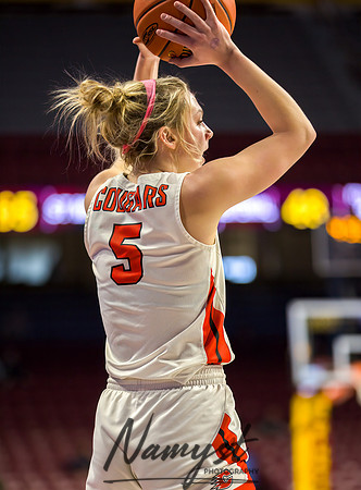 Centennial vs STMA Girls Basketball - State Tournament 234