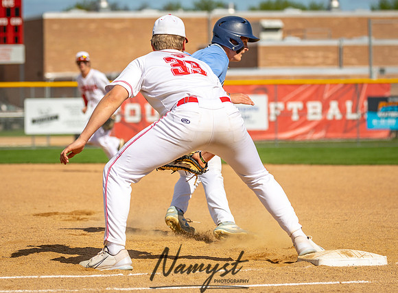 Centennial vs Blaine Varsity Baseball 080