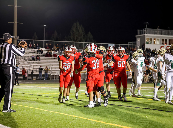 Centennial vs Rochester Mayo Varsity Football 93
