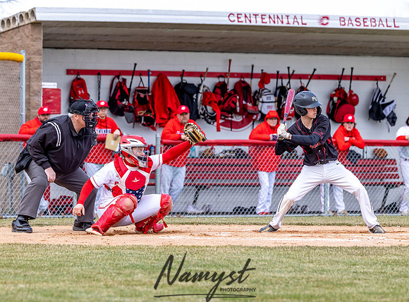 Centennial vs Maple Grove Varsity Baseball 491