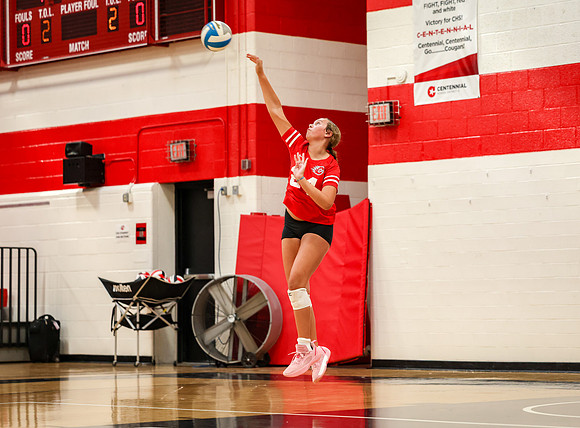 81 Centennial vs Cambridge-Isanti Girls 9A Volleyball
