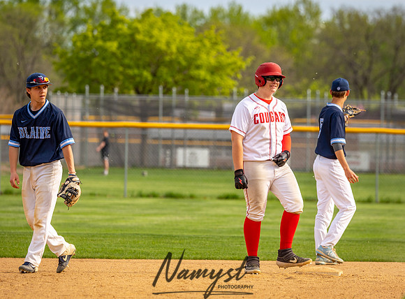 Centennial vs Blaine JV Baseball 237