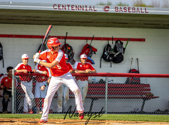 Centennial vs Elk River B-Squad Baseball 084