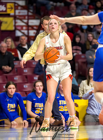 Centennial vs STMA Girls Basketball - State Tournament 093