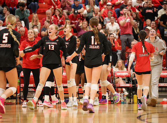 Centennial vs Blaine Girls Varsity Volleyball 269