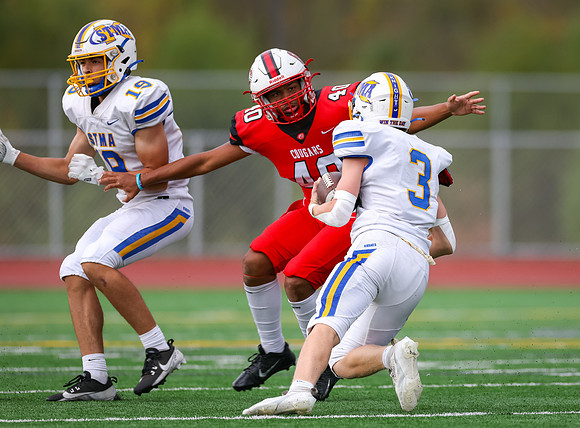 Centennial vs STMA JV Football 122