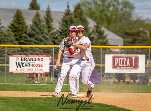 Centennial vs Blaine Varsity Baseball 087
