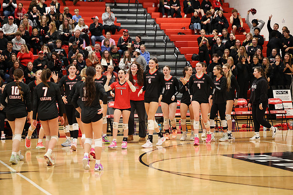 Centennial vs Coon Rapids Girls Varsity Volleyball 129
