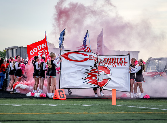 Centennial vs Maple Gove Varsity Football 76