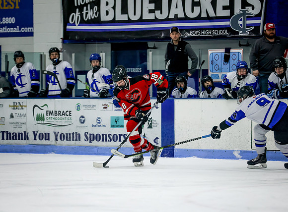 Centennial vs Cambridge Isanti Hockey 62