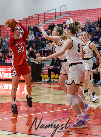 Centennial vs Andover Girls Varsity Basketball 036