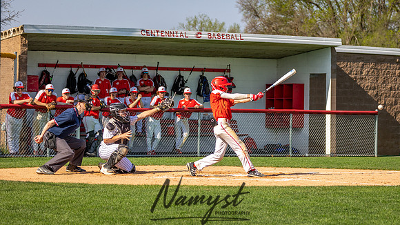 Centennial vs Andover B-Squad Baseball 304