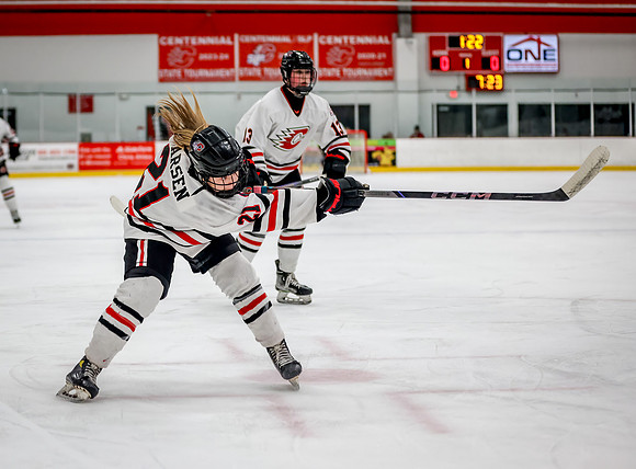 Centennial vs Holy Angels Varsity Hockey 70