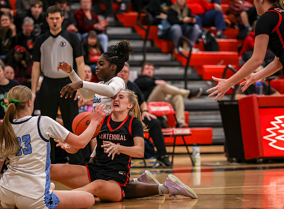 Centennial vs Blaine Girls Varsity Basketball 264