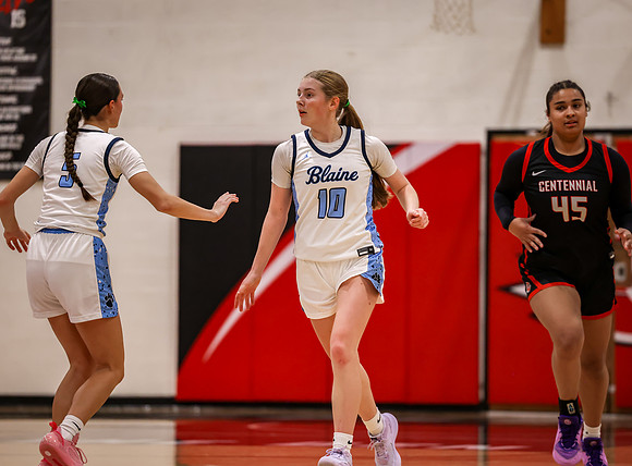 Centennial vs Blaine Girls Varsity Basketball 104