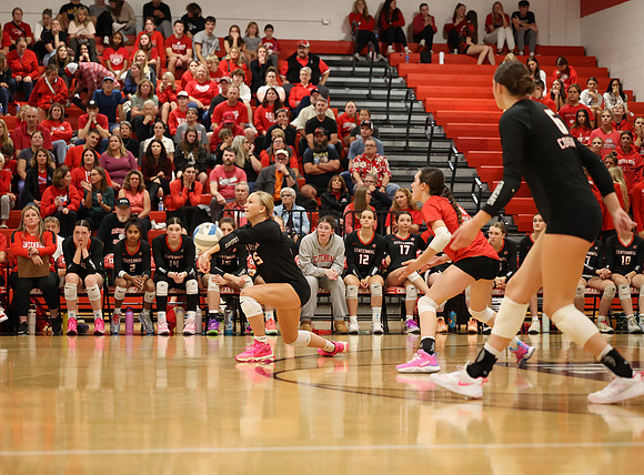 Centennial vs Blaine Girls Varsity Volleyball 199