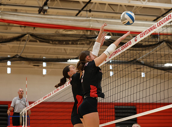 Centennial vs Cambridge-Isanti Girls JV Volleyball 17