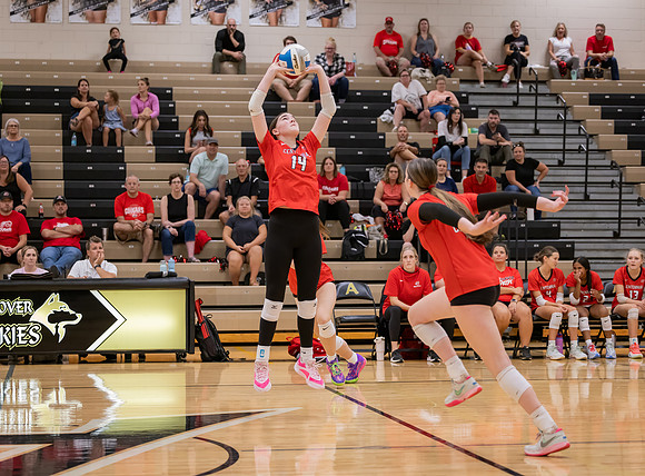 Centennial vs Andover Girls Varsity Volleyball 166