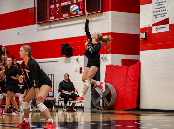 2655 Centennial vs Cambridge-Isanti Girls Varsity Volleyball