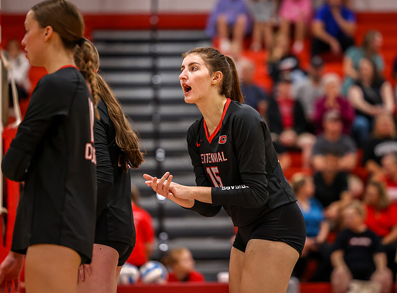 Centennial vs Duluth East Varsity Volleyball 46