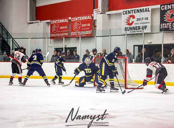 Centennial vs Totino-Grace Varsity Hockey 495