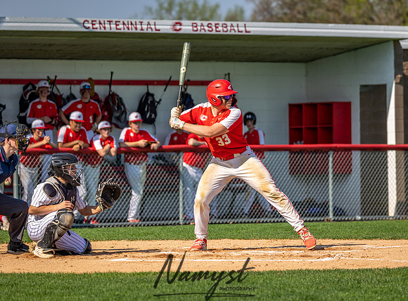 Centennial vs Andover B-Squad Baseball 255