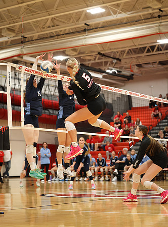 Centennial vs Blaine Girls Varsity Volleyball 197