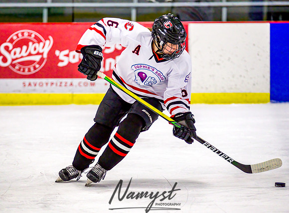 Centennial-Spring Lake Park vs Rogers Girls Varsity Hockey 030