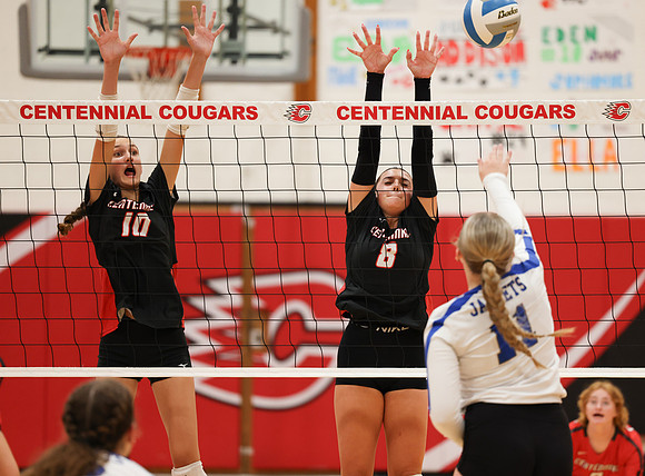 Centennial vs Cambridge-Isanti Girls JV Volleyball 76