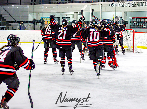 Centennial-Spring Lake Park vs Rogers Girls Varsity Hockey 459