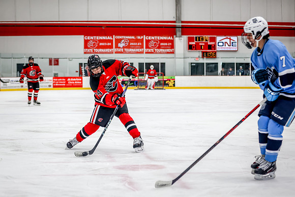 Centennial vs Blaine JV Hockey 61