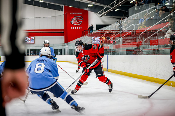 Centennial vs Blaine JV Hockey 83