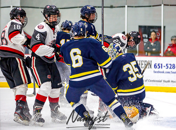 Centennial vs Totino-Grace Varsity Hockey 394