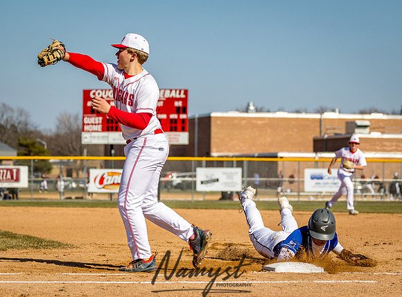 Centennial vs Rogers Varsity Baseball 069