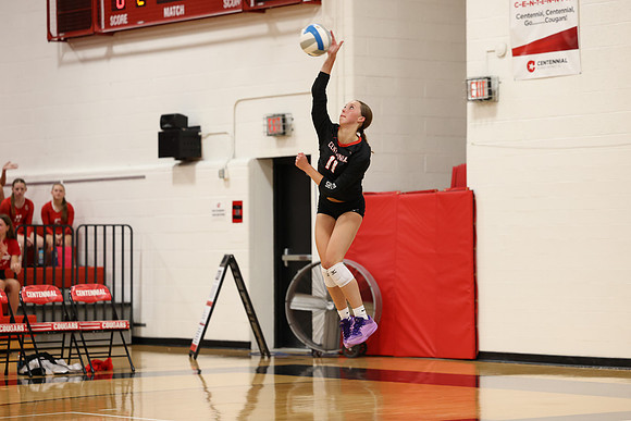 Centennial vs Cambridge-Isanti Girls Varsity Volleyball 61