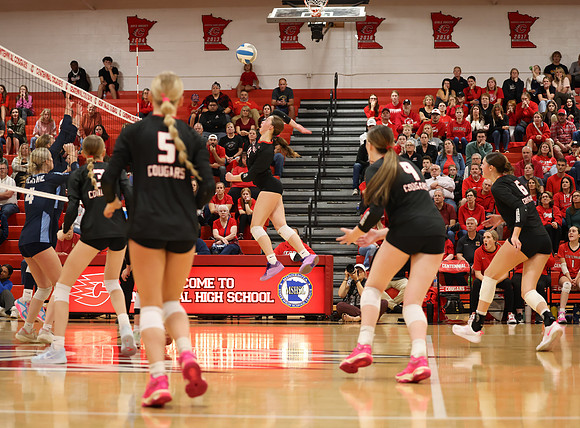 Centennial vs Blaine Girls Varsity Volleyball 248