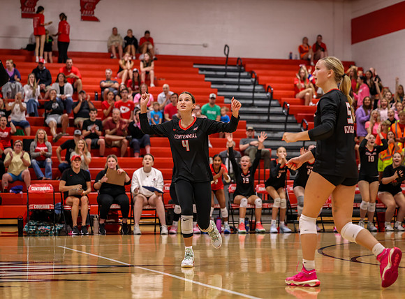 Centennial vs Duluth East Varsity Volleyball 48