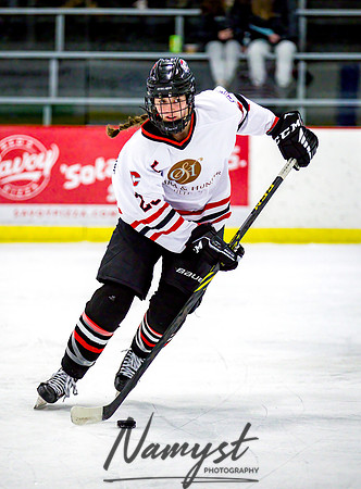 Centennial-Spring Lake Park vs Rogers Girls Varsity Hockey 026