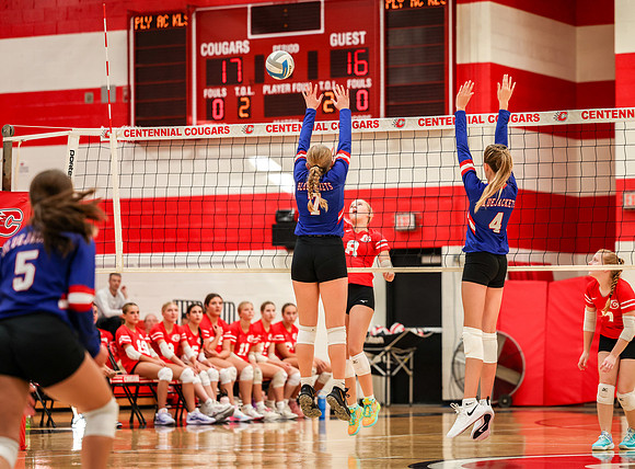 474 Centennial vs Cambridge-Isanti Girls 9A Volleyball