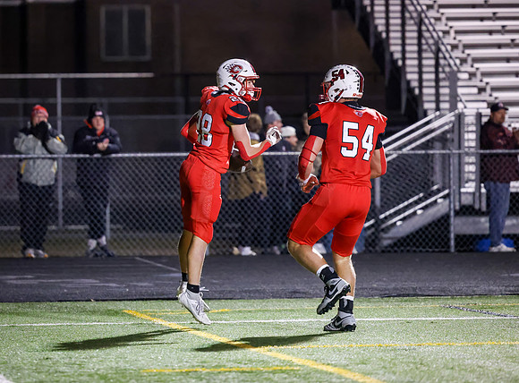Centennial vs Rochester Mayo Varsity Football 98
